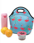 Wrapables® Insulated Neoprene Lunch Bag, Flamingoes...