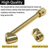 2 Pcs Portable Air Chuck Set,1/4" FNPT Dual Head Air Chuck and 1/4 Inch Closed Ball Air Chuck,Suitable for Tires Air Filling Applications,Air Comp...