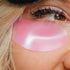 Pink Reusable Under Eye Patches Eco-Friendly Wrinkle Patches with Tin Case | 100% Silicone Reusable Facial Patches | For Puffy Eyes, Dark Circles,...