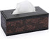 Sumnacon Tissue Box Cover Rectangule Leather Tissue Box with Magnetic Bottom,Stylish PU Tissue Box Holder for Bathroom Toilet Bedroom Living Room ...
