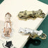 Vintage Lady's Hand Shaped Book Clip Gold Metal Paper Clip Document Storage Metal Clip Journal File Clip for Office School Home DIY Use (Antique B...