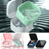 Denture Bath Box Cup,Denture Bath Case with Strainer Basket,Orthodontic Retainer box,Retainer Cleaning Box,Soak Cup Fixed box?With braces chewable...