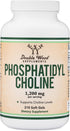 Phosphatidylcholine 1,200mg – 210 Softgels – Enhanced Version of Sunflower and Soy Lecithin (Choline Supplements) - Non-GMO and Gluten Free to Sup...