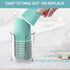 Bathroom Cup Dispenser 5 oz Countertop,2 Pack Mouthwash Cup Holder for Bathroom,PC Small Disposable Cup Holder for 5oz Paper Cups and Mouthwash Cu...