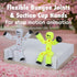 Zing StikBot Dual Pack - includes 2 StikBots - Collectible Action Figures and Accessories, Stop Motion Animation, Ages 4 and Up - Yellow Highlight...