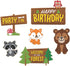 Fun Express - Woodland Party Cutouts for Birthday - Party Decor - Wall Decor - Cutouts - Birthday - 6 Pieces...