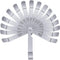 Stainless Steel Feeler Gauge Dual Marked Metric and Imperial Measuring Tool (0.005/0.127-0.02/0.508 mm, 16 Blades)...