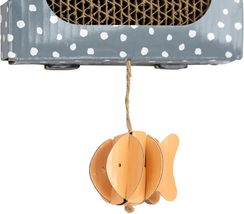Kitty City Reversible/Double Use Hanging Scratcher 3-Pk...
