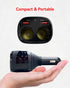 REDTIGER 4 in 1 Car Charger Adapter, 2 Sockets Cigarette Lighter Splitter 12/24V 18W for Dash cam, Dual USB Ports for Phones or Other USB Devices...