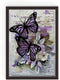 WUSARPLY Stamped Cross Stitch Kits,Flowers Needlepoint Butterfly Counted Cross Stitch Kits for Adults Beginners,Full Range of Cross-Stitch Stamped...