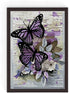 WUSARPLY Stamped Cross Stitch Kits,Flowers Needlepoint Butterfly Counted Cross Stitch Kits for Adults Beginners,Full Range of Cross-Stitch Stamped...