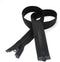 30" Ski & Sport Vislon Zipper ~ YKK #5 Molded Plastic ~ Separating - Black (1 Zipper/Pack) Made in USA...
