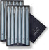 Colonial Candle Unscented Taper Candle, Handipt Collection, Wedgewood, 10 In, Pack of 12 - Up to 8 Hours Burn...