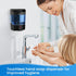 SVAVO Automatic Soap Dispenser Hand Soap Dispenser Wall Mount 600m/21 fl.oz, Touchless Electric Sensor Pump Battery Operated for Offices Home Kitc...
