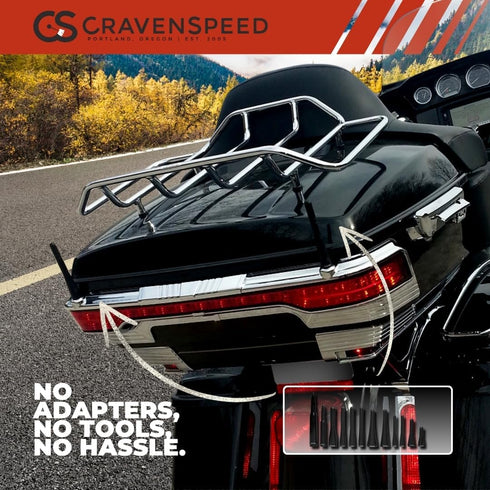 CravenSpeed Stubby Jr Antenna Compatible with Harley-Davidson Motorcycles 1998-2023 | 2 inches | Short Antenna Replacement | Made in The USA...