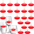 Nuanchu 20 Pcs Floating Candles Centerpieces for Wedding 1.5 Inch Small Unscented Floating Candles Decoration for Wedding Party Thanksgiving Hallo...
