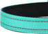 Reflective Dog Collar, Adjustable Soft Neoprene Padded Nylon Pet Collars with Buckle for Puppy and Small Dogs, Cats, Teal,XS...