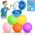 6 PCS Reusable Water Balloons, Silicone Refillable Water Balloon Magnetic Self-Sealing Water Bomb with Mesh Bag, Summer Beach Toys Outdoor Pool Ga...