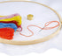 Pllieay 12 Pieces 4 Inch Embroidery Hoops Bamboo Circle Cross Stitch Hoop Ring for Embroidery, Art Craft Handy Sewing and Home Decoration...