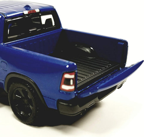 Kinsmart Dodge Ram 2019 Navy Blue 1500 Pickup Truck1/46 O Scale Diecast Truck...