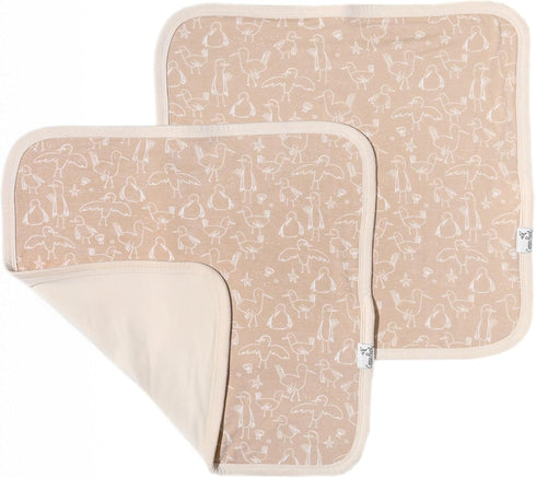 Copper Pearl Baby Security Blanket Set of 2 - Portable Size for Self-Soothing On-The-Go, Ideal Baby Blankets for Boys and Girls, Ultra-Soft, and G...