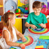 Double Sided Rainbow Play Alphabet Arch Mats Colorful Foam Letters ABC Educational Alphabet for Alphabet Recognition Activity Baby Toddlers Kids (...