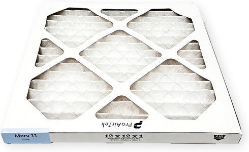 Proairtek AF12121M11SWH Model 12x12x1 Air Filter, MERV 11; Ideal for Anyone Wanting Clean, Crisp Air in Their Home...