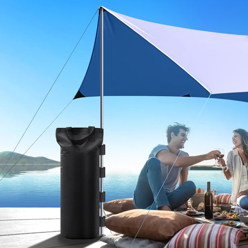 Outdoor Canopy Weights(135LBS) for Heavy Duty,Tent Weights Sand Bags for Outdoor Garden Patio Sun Shelter Canopy Patio UmbrellaUmbrella,Gazebo,Pop...