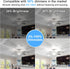 E11 LED Bulb Dimmable, JDE11 120V 100W Halogen Equivalent, 10W 1000 Lumen T3/T4 Mini Candelabra Base, E11 Bulbs for Ceiling Fan, Cabinet Lighting,...