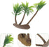 BESTOYARD Artificial Coconut Tree Decor Mini Tropical Palm Trees Fairy Garden Landscape Scenery Decoration...