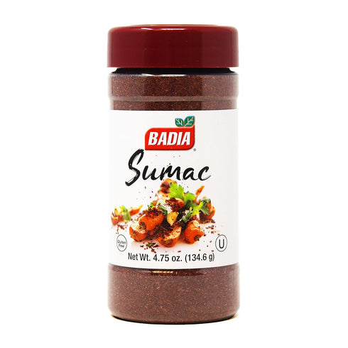 Badia Sumac Spice, 4.75 oz - Ground Sumac Seasoning, Tangy Citrus, Authentic Flavor, Gluten Free, Kosher...