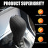 2 PCS Auto Shift Cover, Environmentally Friendly Silicone Open Anti-Slip Automatic Knob Gear Lever Protective Cover, Car Decorative Accessories, C...