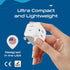 Ceptics Australia Power Plug Adapter, 2 in 1 Type I Plug Adapter, US to Australia , China, New Zealand Power Adapter with Dual USA Inputs, CE, RoH...