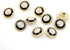 20 pcs Vintage Enamel Anchor Metal Sewing Coat Buttons -25mm -1"...