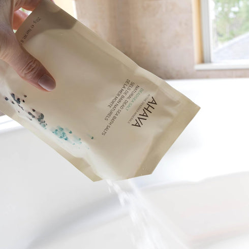 AHAVA Dead Sea Mineral Bath Salt- Intense Relaxation for Body & Mind, Elevates Moisture, Softens & Eases Sore Muscles, Enriched by Exclusive Dead ...