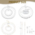 Sanfenly 9 Pcs Pearls Jewelry Set with 3Pcs Faux Pearl Necklace, 3Pcs Pearl Bracelet, 3 Pairs Pearl Earrings 1920s Simulated Pearls Accessories We...