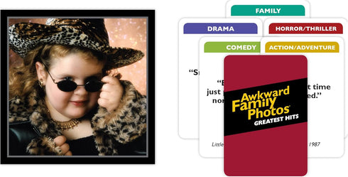 AWKWARD FAMILY PHOTOS GREATEST HITS: EXPANSION #1 GAME (Caption new hilarious pics with new memorable movie lines)...