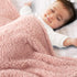 Bertte Sherpa Fleece Baby Blanket | Plush Swaddle Receiving Blankets Super Soft Warm Lightweight Breathable for Infant Toddler Crib Stroller - 33"...