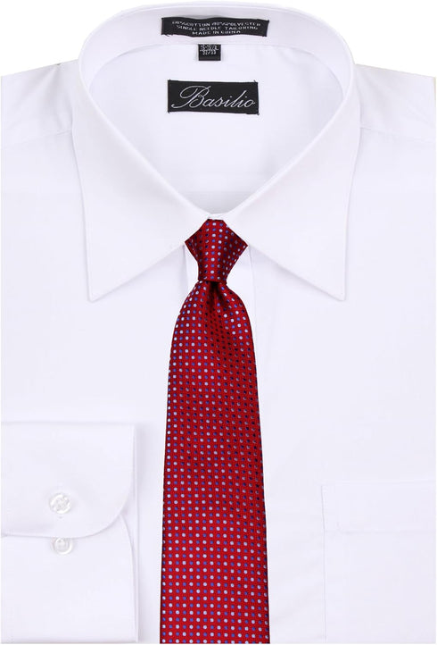 W-13206 - Men's Dot Necktie for Business, Casual and Formal Dress...