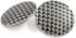 Bezelry 10 Pieces Dragon Scales Metal Shank Buttons. 23mm (7/8 inch) (Antique Silver)...
