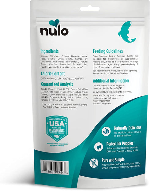 Nulo Freestyle Grain-Free Healthy Dog and Puppy Training Treats, Low Calorie Treats Made with Superfood Boost Ingredients, 2 Calories per Treat...
