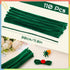 110 Pieces Green Pipe Cleaners, Pipe Cleaners Craft, Craft Pipe Cleaners Chenille Stem Bulk, Art Pipe Cleaners for Creative Decoration Christmas V...