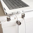 Cable Anchors for Desk Organization Gun Metal | Premium Aluminum Cord Organizers | Charger + Cable Management Clips for Home & Office | Stylish, S...