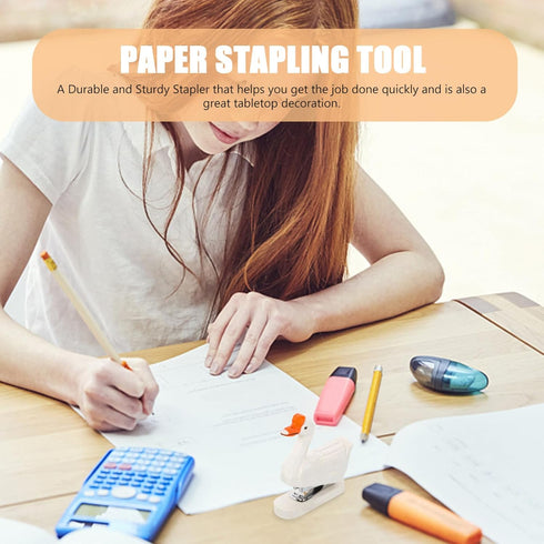 Animal Stapler Craft Stapler Student Stationery Booklet Stapler Reusable Paper Stapler Reusable Stapler Portable Stapler Paper Stapling Tool Stapl...
