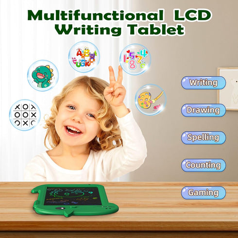 LCD Writing Tablet for Kids 8.8 Inch Toddler Toys for 3 4 5 6 7 8 Year Old Boys Girls Toys Drawing Pad Dinosaur Toys for Kids Doodle Board Drawing...