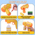 2 Bubble Machine Gun for Kids, Bubble Blower with 4 Bottles Refill Solution, Outdoor Toys Gifts for Toddlers 3-5 Bubble Maker Blaster Birthday, We...