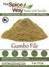 The Spice Way Gumbo File - (4 oz) Made with premium ground Sassafras tree leaves...