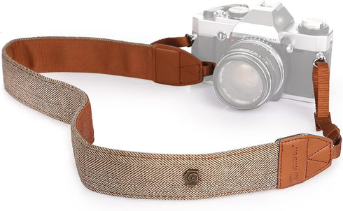 TARION Camera Strap for Photographers, Adjustable Neck Shoulder Camera Strap for Film Camera, 54in/137cm Crossbody DSLR SLR Camera Strap Universal...