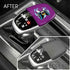 for Dodge Challenger Charger Durango Accessories 2015-2024 - Gear Shift Knob Trim Cover- ABS Plastic with Unique Scat Style Surface, Perfect for D...