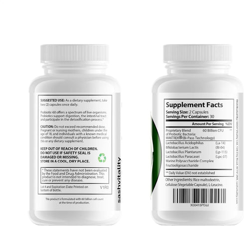 Probiotic 60 Billion...